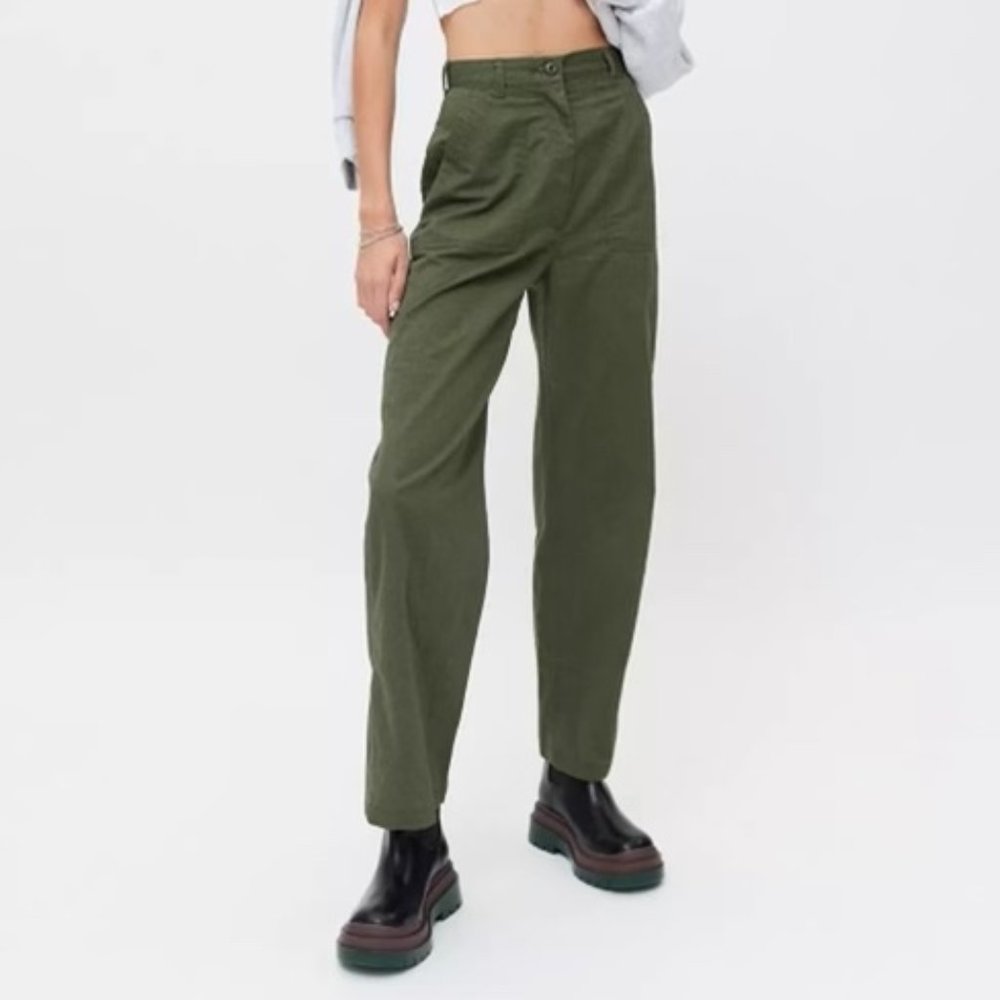 Urban Outfitters Urban Renewal Vintage Surplus Bakers Pant, Green